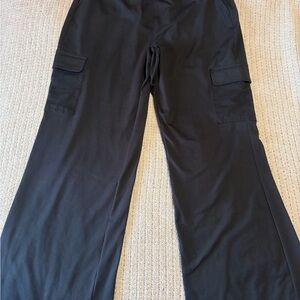 Tommy Hilfiger Black Cargo Pants With Pockets
